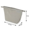 VanFn Lunch Bag, Lunch Bag, Thermal Insulated Bag, Foldable, 2-Way