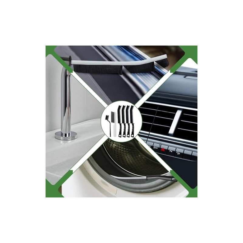 15pcs Crevice Cleaning Brush, Hard Bristle Scrub Brushes Tools, Multifunctional