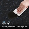 Upgraded 100% Rubber Flooring 0.6in Extra Thick - Interlocking Puzzle