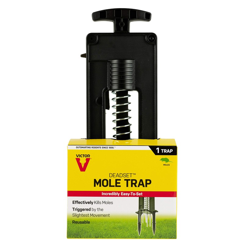 Victor Easy-to-Set Deadset Mole Trap and Killer - M9015 -