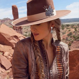 Cowboy Earrings Western Earrings for Women Cute Cowgirl Drop Dangle Earrings Cowboy Hat Earrings Enamel White Pink Black Cowgirl Earrings Country Concert Outfits Cowgirl Gifts