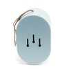 Oval Bamboo Fibre Birdhouse - Blue
