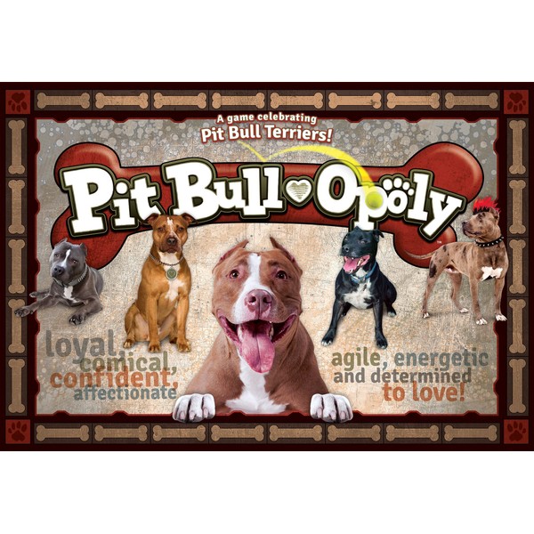 Late for the Sky PITB Pit Bull-Opoly Board Games