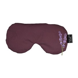 Mother Earth Pillows Sinus Flax Pillow for Natural Relief (Eggplant - Soothe Herbal Blend)
