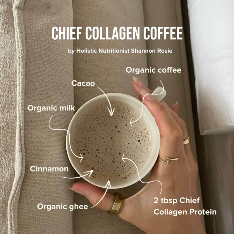 Chief Grass-Fed Collagen Protein Powder - Unflavoured, 450g
