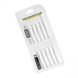 Interdental Brush SSSS 10 Pieces Foreign Matter Interdental Brush molars 2ea