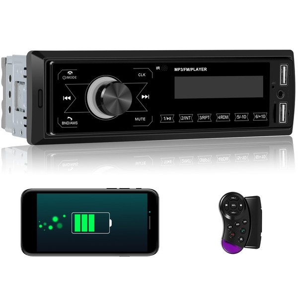 Single Din Car Stereo Radio Bluetooth Multimedia Car Audio Receivers