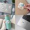 3 Pcs Compass Camping Adventure Travel Sticker Gifts for Travel