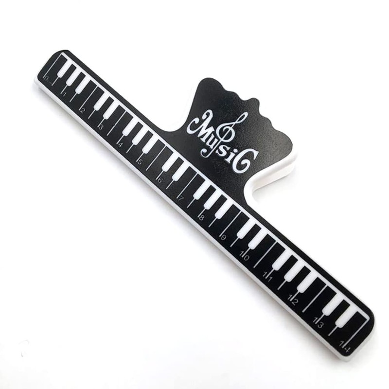Alnicov Music Score Clips Pack of 4，Music Book Clips Music