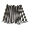 Pack of 10 Chrome Electrical Screws 40mm X 3.50mm Chrome