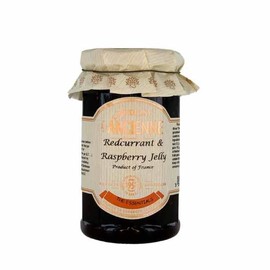 Set of 2 Jars, Les Confitures à la Ancienne, Gelée de Groseille et Framboisée (Red Currant & Raspberry) SEEDLESS French Preserves, 9.5 oz