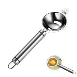 Egg Separator, Egg Separator, Egg Separator, Stainless Steel, Egg Separator, Egg Yolk Separator, Stainless Steel Egg Yolk Separator for Separating Protein and Egg Yolks for Kitchens DIY Baking Cooking