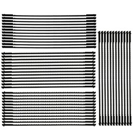 Lyaciomn 48PCS 5 Inch Scroll Saw Blade Pin End Replacement Blades Woodworking Tool for Wood Metal