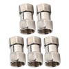 5PCS Plumbing Fittings Stainless Steel Female Thread Pipe Adapter Fittings