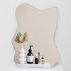 No-frame atypical design mirror, emotional interior tabletop vanity mirror, Zenith classic mirror / 노프레임 비정형 디자인 거울 감성 인테리어 탁상 화장대거울, 제니스 클래식 거울