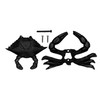Crab Door Knocker - Matte Black (Standard Size)