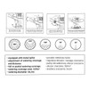 Bradas Impuls Lawn Sprinkler Circular Sprinkler Garden Sprinkler Secator Sprinkler
