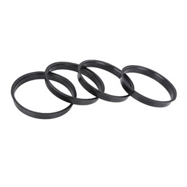 ACROPIX 73.1 to 70.3mm Hub Centric Rings Black - Pack of 4