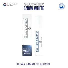 Glutanex Snow White Facial Aclarante Despigmentante Neutra