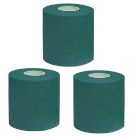 ZiATEC Power Underwrap Foam Underwrap Elastic Bandage in Many Colours, Colour: 3 x Turquoise (3 Rolls)
