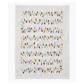 Rifle Paper Co NWT RIFLE PAPER CO. Holiday Lights Cotton Tea-Dish Towel 28x21