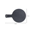 Zassenhaus Serving Board Round Fingerboard 25 x 17 x 0.5