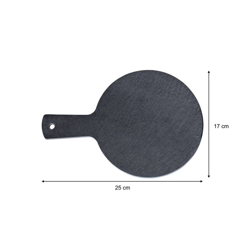 Zassenhaus Serving Board Round Fingerboard 25 x 17 x 0.5