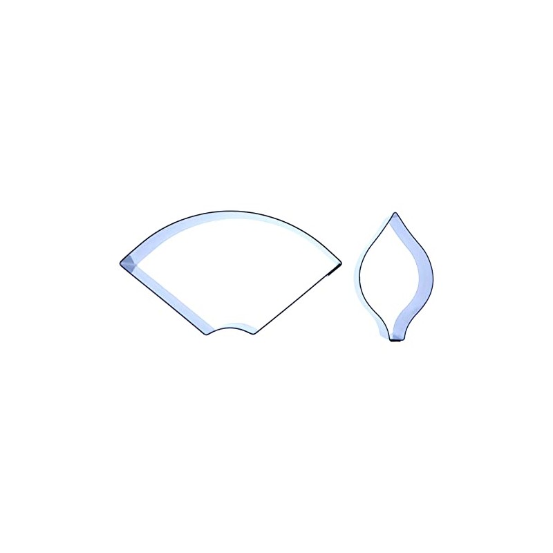 Daffodil (Medium) Sugarcraft Cutters - Set of 2 Stainless Steel