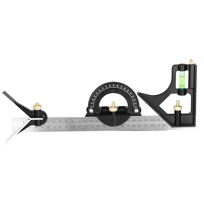 Combination Square Aluminum Alloy Stainless Steel Measuring Tool for Angle