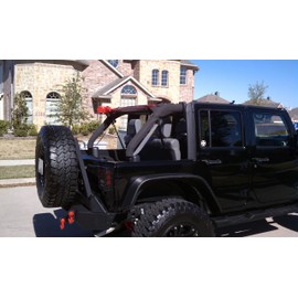 Jeep JK Hi-Lift Jack Mount kit - Dominion OffRoad Stealth 4-Door (Please Carefully Read and Understand All Fitment Details in Description Below)