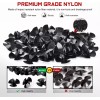 Nilight 50Pcs 8.7mm Hole Hood Insulation Push-Type Retainer Clips