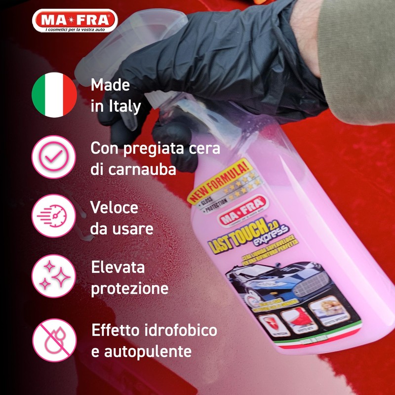 MAFRA, Last Touch Express 2.0, Cera Liquida Superveloce per una