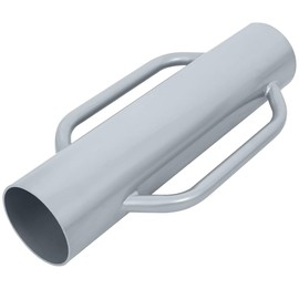 37 LB T Post Driver Metal Fence Post Driver Manual Heavy Duty Hand Post Pounder,Fence Post Hammer with Handle for U Fence Post Wooden Post (Sliver)