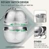 Monsully 2 Pack Tea Infuser for Loose Tea, Stainless Steel