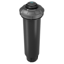 Gardena Sprinkler System Pop-up Sprinkler MD40: Pop-up irrigation system for medium lawns up to 40 m², range from 2.5–3.5 m, with rotary nozzle, 1/2 inch female thread (8231-20)