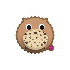 Oribel Vertiplay Wooden Wall Toys, Spikeyy Hedgehog Door Knocker