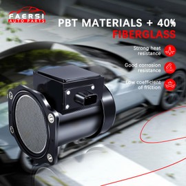 FAERSI Sensor de flujo de aire masivo 22680-31U00 2268031U00 Reemplazo para Maxima Infiniti I30 J30 Q45, 1995 1996 1997 1998 1999 Maxima 3.0L, 1996-1999 I30 11111111995-1997 J30 3.0L, 1997-2000 2001