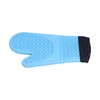 Silicone Oven Mitts with Cotton Heat Insulated Anti Scalding Baking