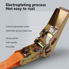 2Pcs 10m Long Ratchet Straps with Ratchet Lock, BetterJonny 800KG