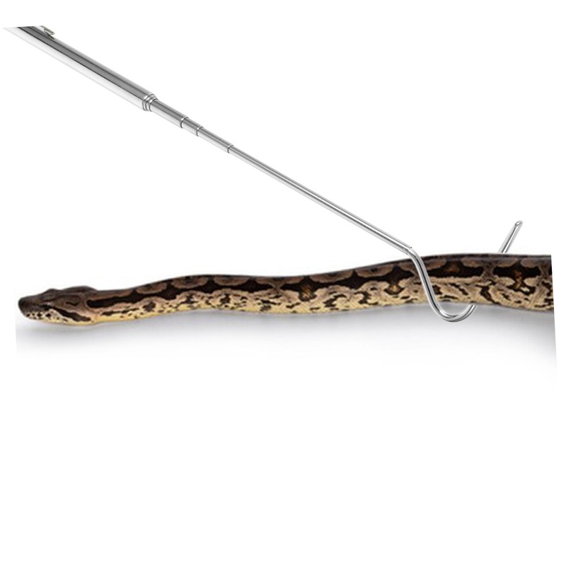 Levemolo Retractable Snake Hook Multi-Functional Snake Catching Tool Adjustable Length