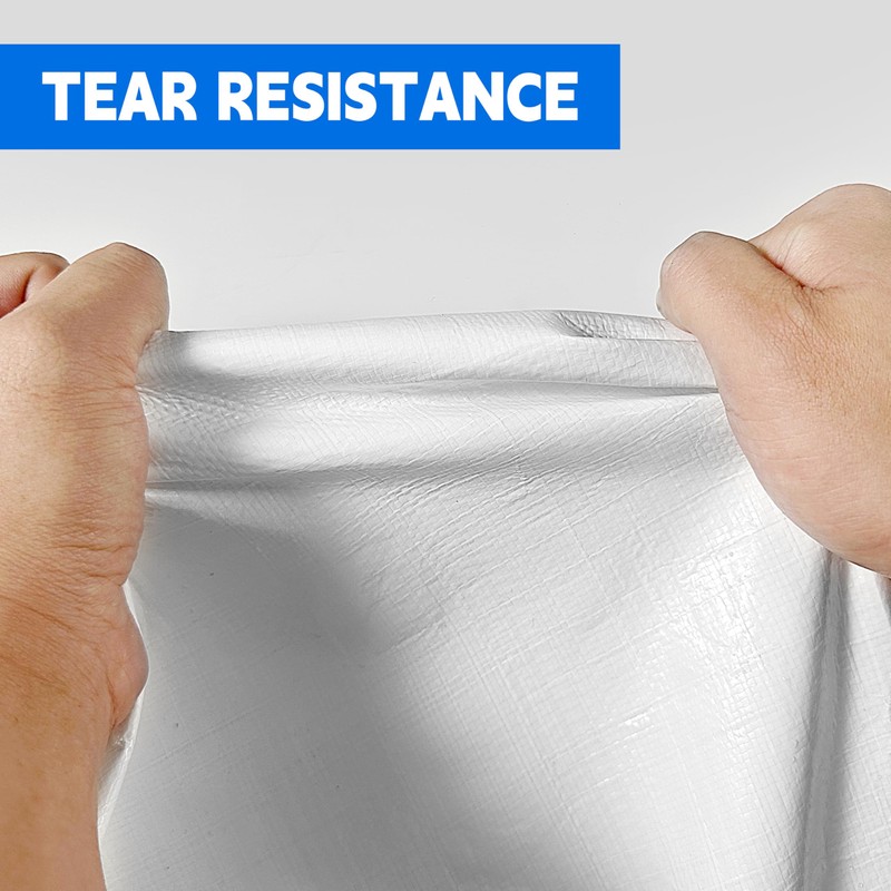 Tarp 8x20 ft Heavy Duty 12mil 100% Waterproof High Durability