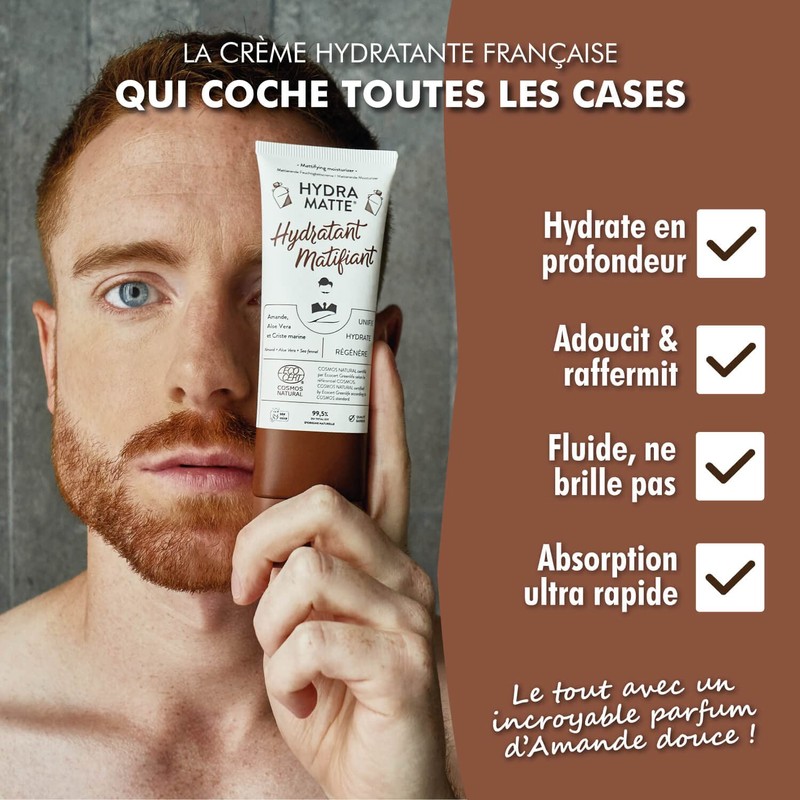 Monsieur BARBIER Hydra Matte pour homme - matting moisturising cream