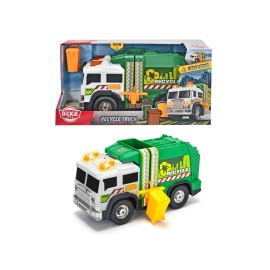 Dickie Toys Recycle Truck with Sound and Light Ages 3 Free Wheeling Fun