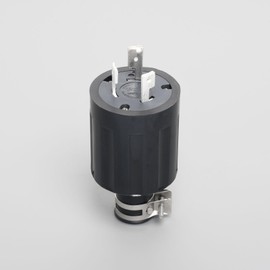 American Ltd. Catch Shape Plug Black 3p600 V