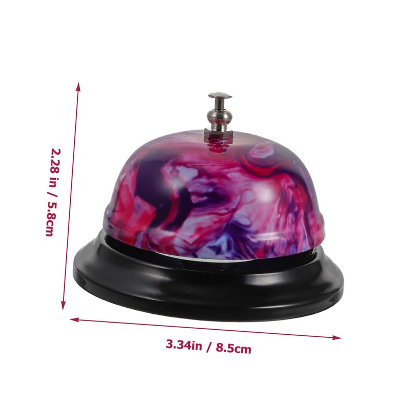 jojofuny Customer Call Bell with Delicate Printed Design Manual Service