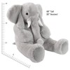 Vermont Teddy Bear Giant Elephant Stuffed Animal – 4 Foot