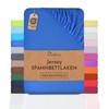 NatureMark Jersey Fitted Sheets, 100% Cotton, Many Sizes and Colours,