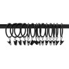 Ivilon Curtain Rings - Set of 14 Decorative Drapery Clip