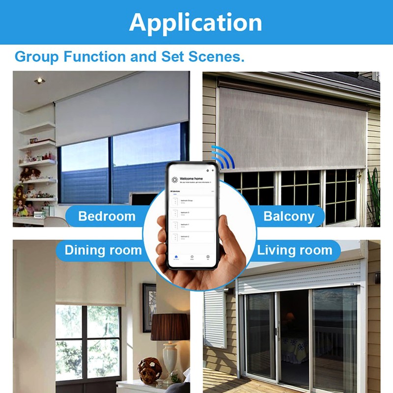 Tuya WiFi Intelligent Curtain Switch Module Home Curtain Modification Module