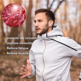 Copper Bracelet with Magnets,99.99% Pure Copper Cuff Bangle,Adjustable Size Copper Bracelet for Men